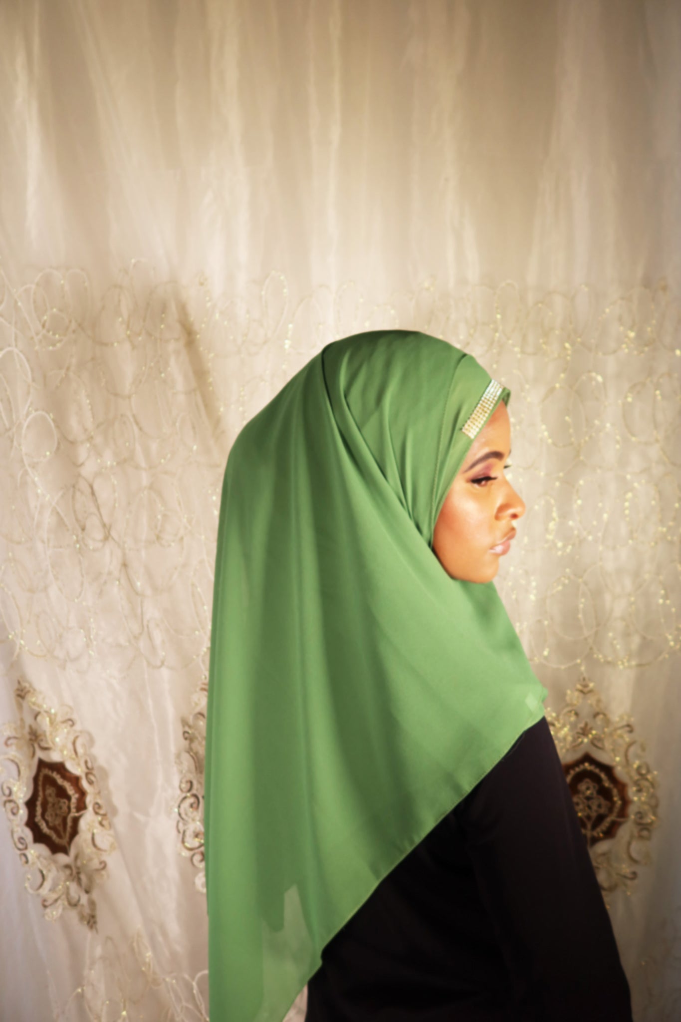 Instant Wear Hijab - Green