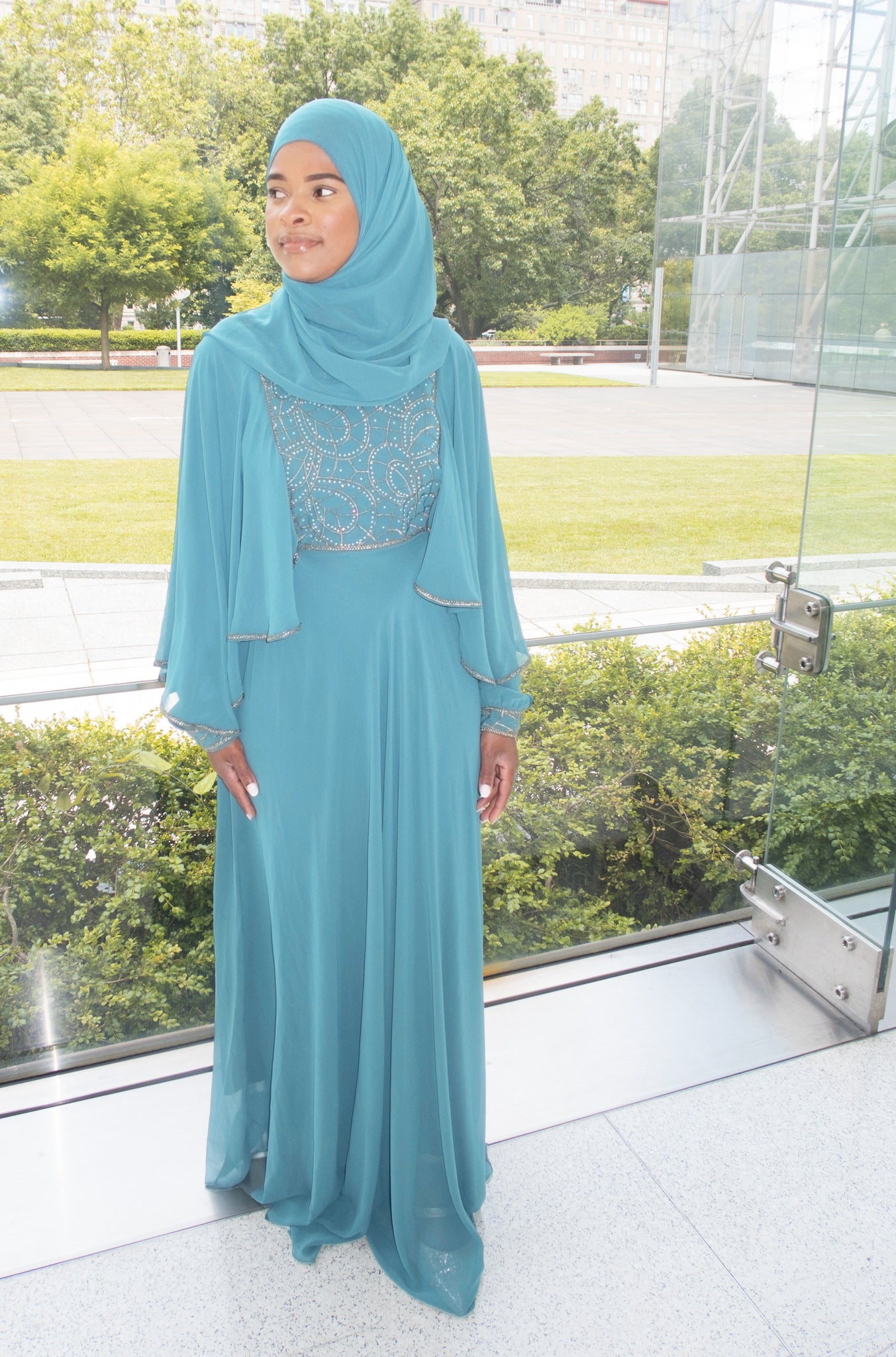 Classy Dress with Hijab