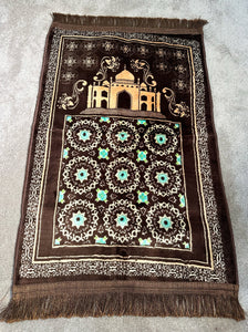 Islamic Prayer Mats - Brown
